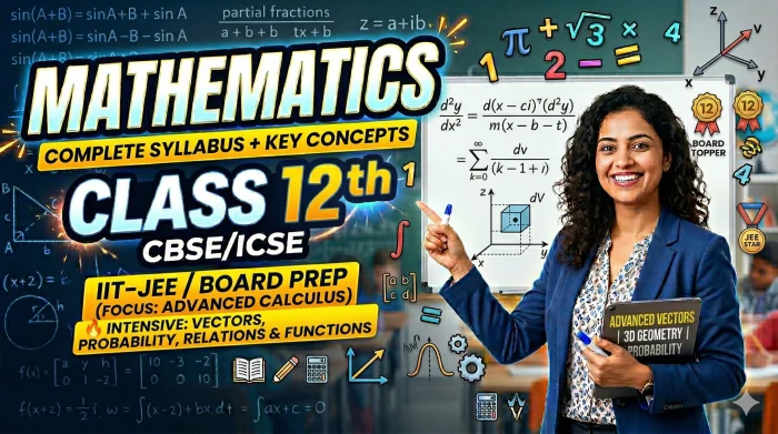 Mathematics Class 12th