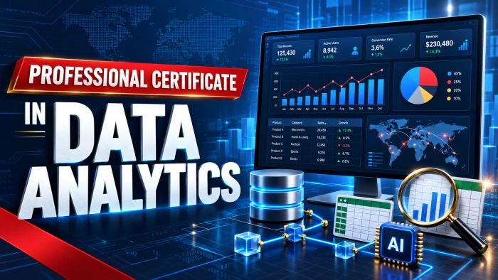 Professional Certificate in Data Analytics